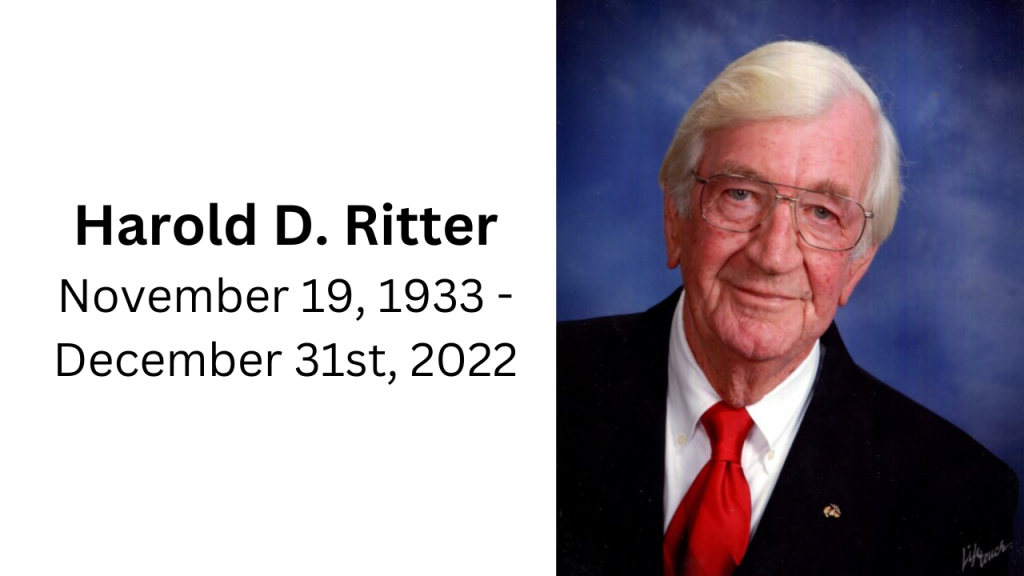 Former Cary Mayor Harold Ritter Passes Away at 89, Current Mayor Issues Statement