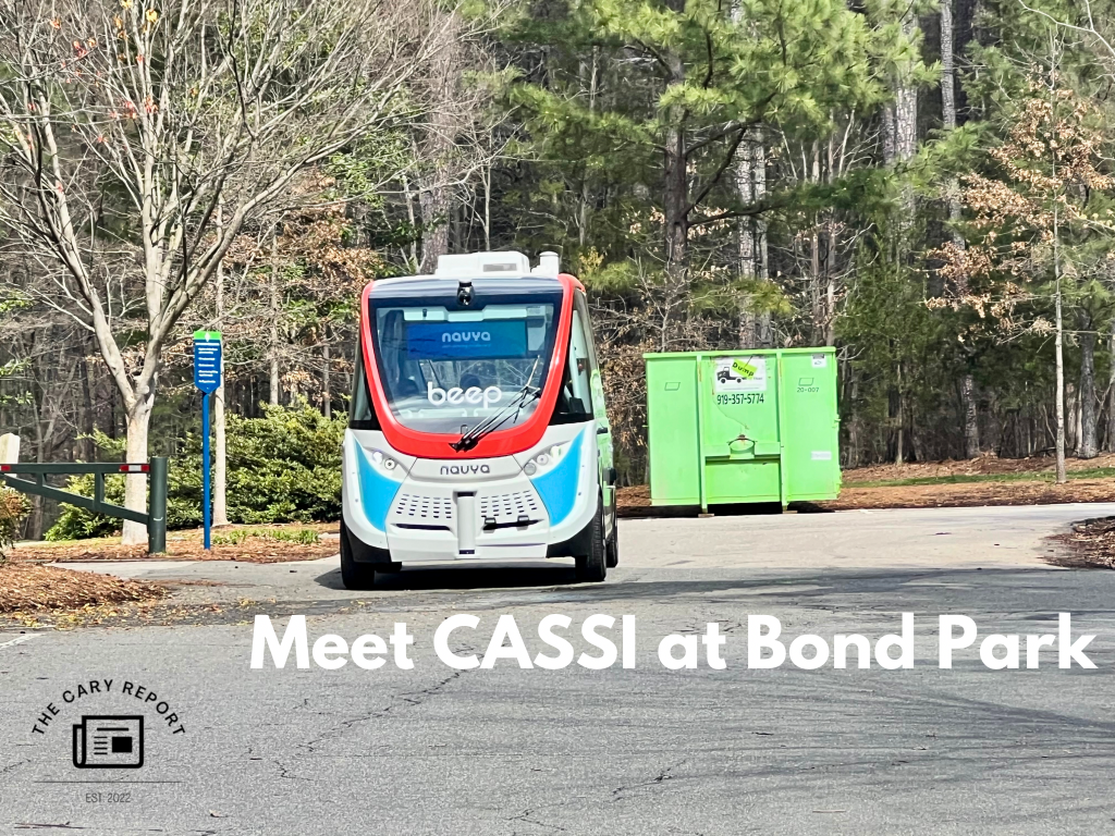 Window to the Future: Ride the Autonomous Vehicle CASSI at Bond Park Until June 2nd