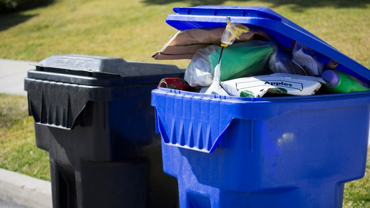 Curbside Trash & Recycling Pickup Delayed 1 Business Day July 4th – 6th