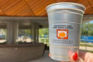Cary Considers Expansion of Downtown Social District With Mixed Drinks and More Streets Included