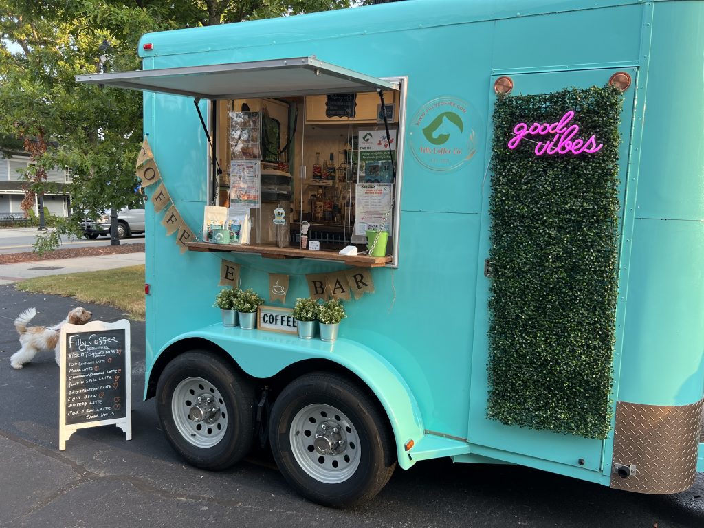 Downtown Cary’s Newest Coffee Spot is Quaint, Delicious… and in a Vintage Horse Trailer?
