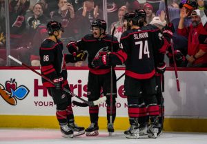 Canes Erupt With 3 In The Third To Beat Penguins 4-2