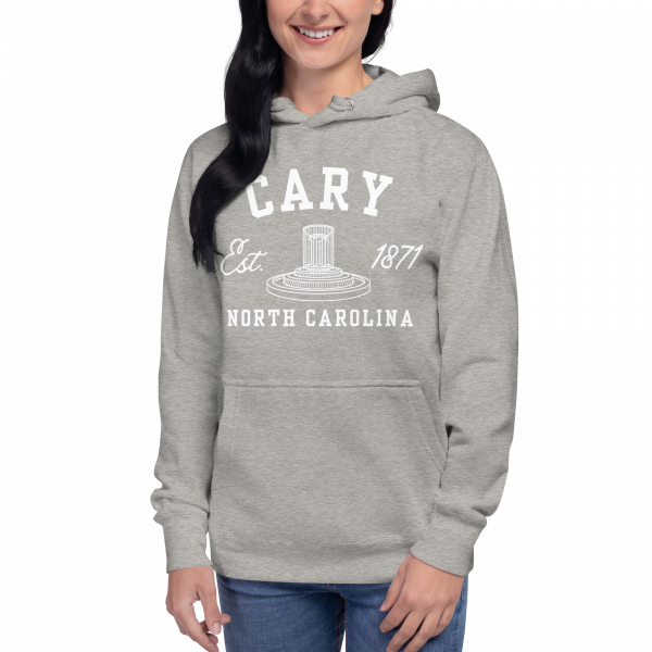 Cary North Carolina Hoodie - Image 4