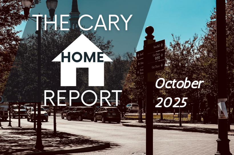 Cary Home Report: October