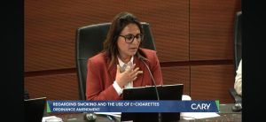 Cary Smoking and Vaping Ban Fails First Council Vote
